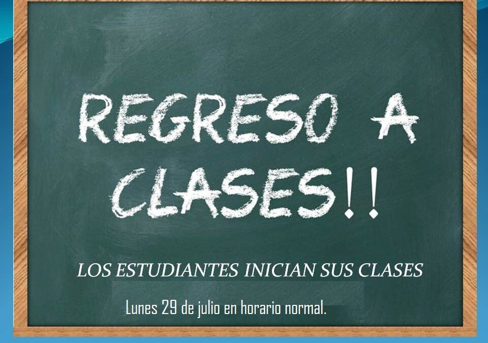 Recreso a Clases