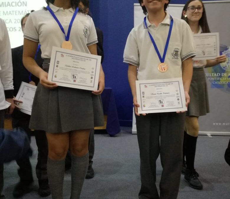 Premiados en Campeonato Nacional de Matemáticas