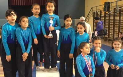 Gimnasia Artística Femenina : Segundo Lugar en Torneo.