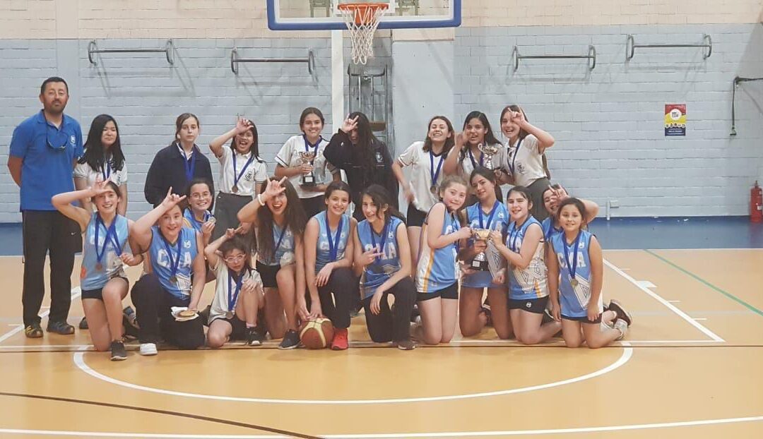 Básquetbol Damas mini …Campeonas Inter-Escolar La Dehesa