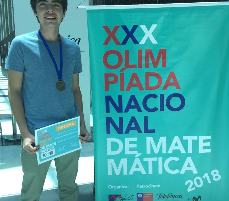 Medalla de Plata en Olimpiada Nacional de Matemáticas