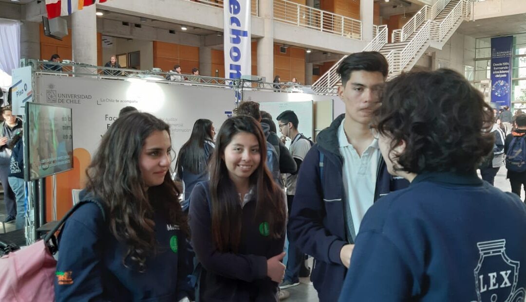 ¡Nuestros jóvenes de IV medio visitan U. de Chile !