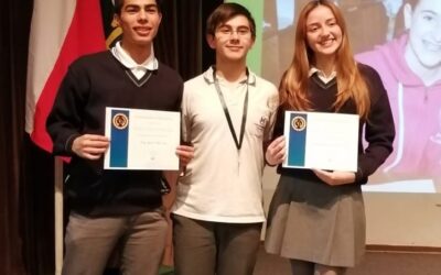 Alumnos Compañía de María destacaron en Olimpiada de Matemática.