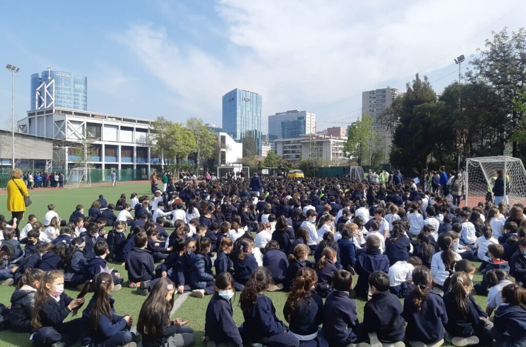 Ensayo de Seguridad escolar… felicitamos a toda nuestra Comunidad Educativa.