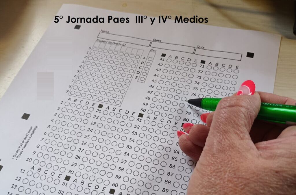 Preparación PAES  5° Jornada … III° y IV° Medios