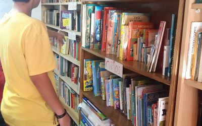 Implementando biblioteca para comedor Hijos de la Calle de Renca.