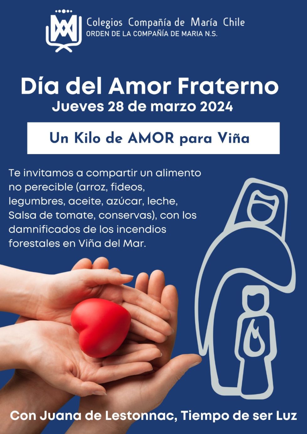 Día del Amor Fraterno | Colegio Compañía de María Apoquindo