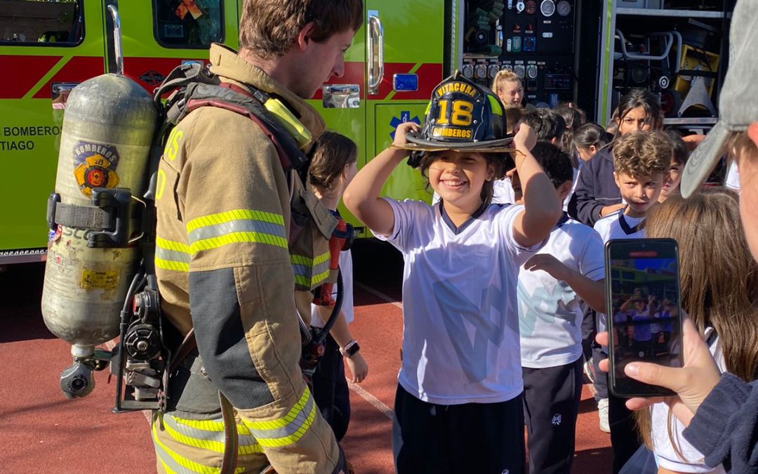 Visita de Bomberos al colegio