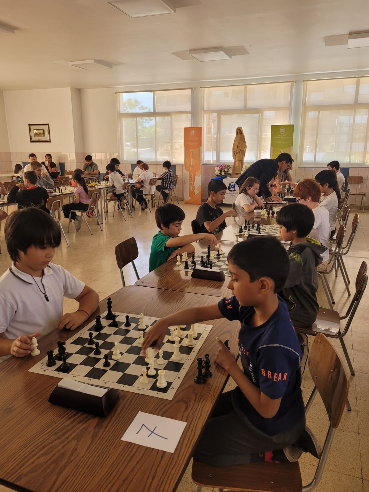 Éxito en el 1er Torneo Escolar de Ajedrez en el Colegio Compañía de María