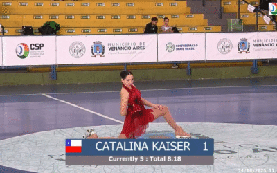 Catalina Kaiser representó a Chile en el Sudamericano de Brasil