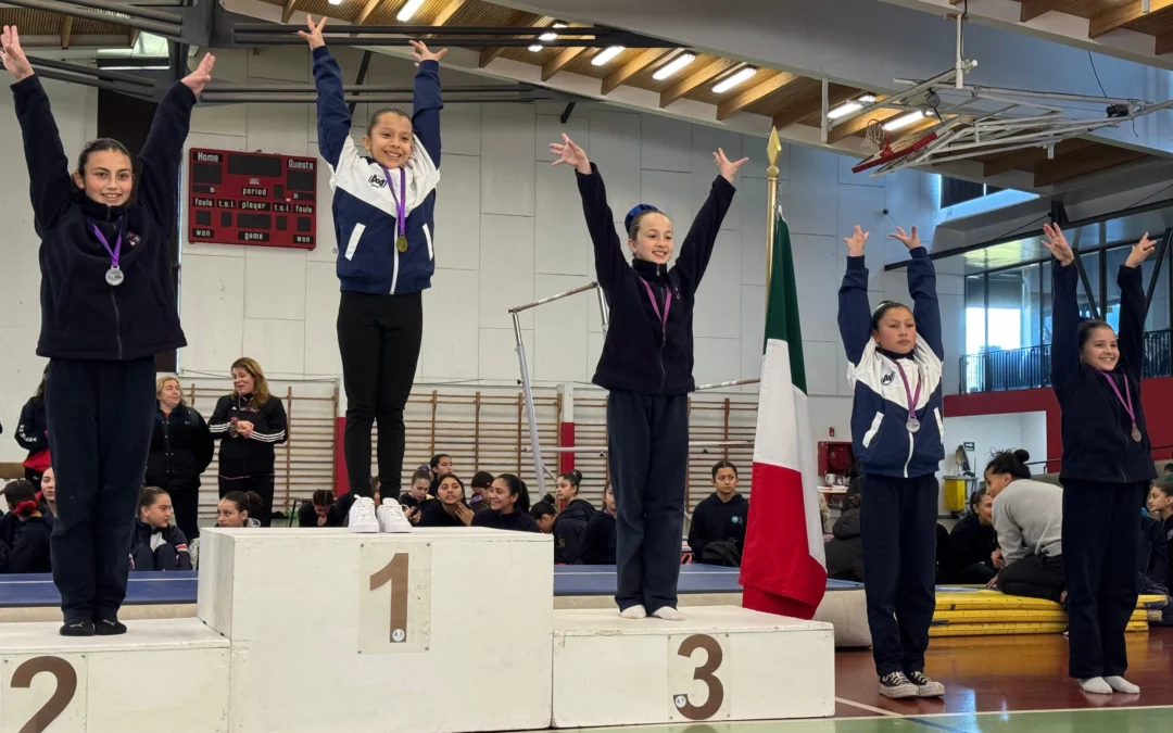 Campeonas en Gimnasia Artística Femenina